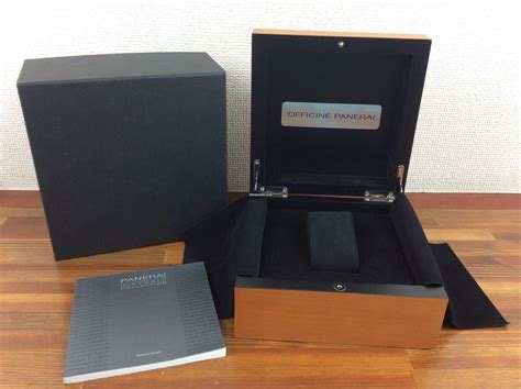 panerai watch box for sale|used panerai watches for sale.